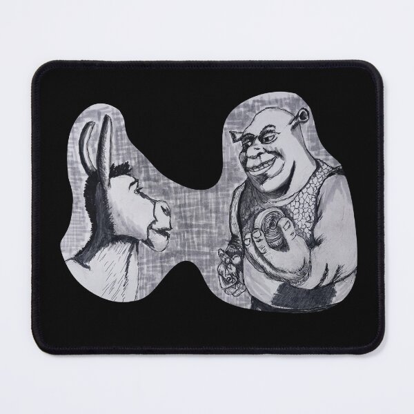 Item preview, Ogres Are Like Onions – Shrek Parody Ink Illustration designed and sold by from here 2 mars.