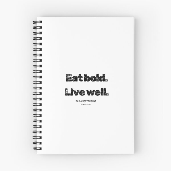 Item preview, Eat bold. Live well. designed and sold by OJsStore.