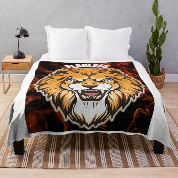 Item preview,  Fearless Lion – Fiery Power Design designed and sold by AyaCorner.