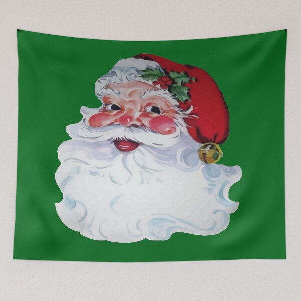 Item preview, Retro Vintage Jolly Santa Claus Christmas designed and sold by taiche.