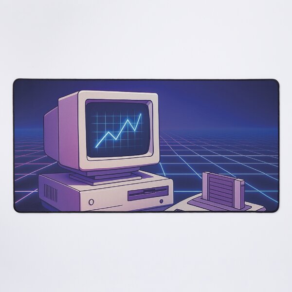 Item preview, Retro computer and console, 80s retro illustration designed and sold by Mauswohn.