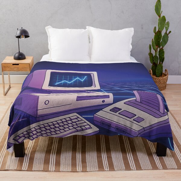 Item preview, Retro computer and console, 80s retro illustration designed and sold by Mauswohn.