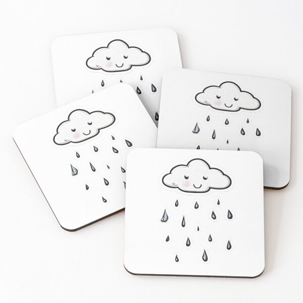 Item preview, Happy Rain Cloud designed and sold by RendercraftT.