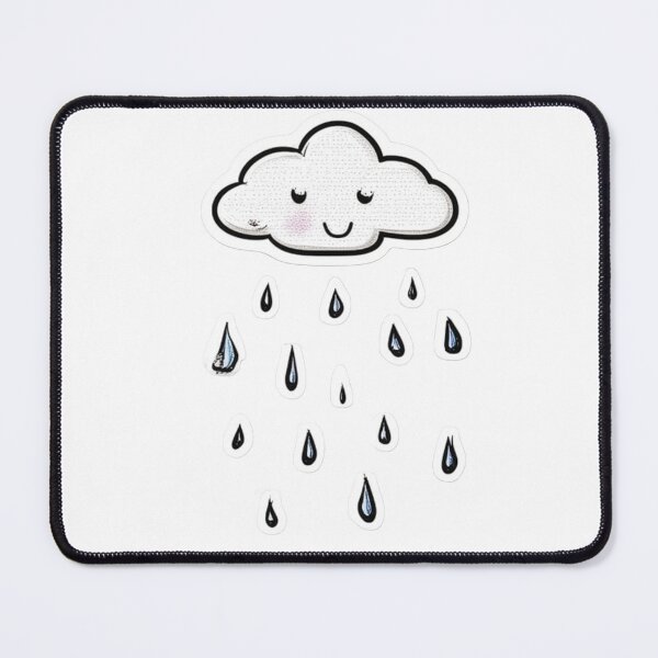 Item preview, Happy Rain Cloud designed and sold by RendercraftT.