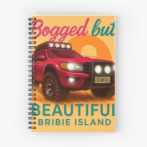 Item preview, Bogged but Beautiful – Bribie Island designed and sold by QuEdObApparel.