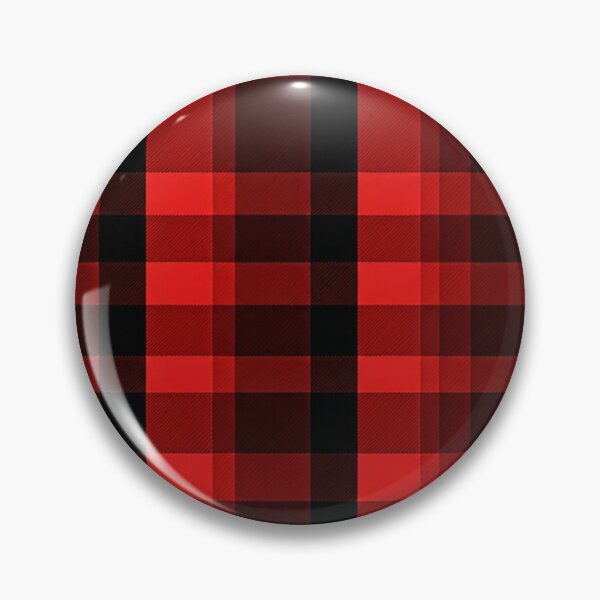 Item preview, Classic Red and Black Buffalo Check Pattern – Seamless Rustic Plaid Design for Fabric and Decor designed and sold by PixelVibe782.