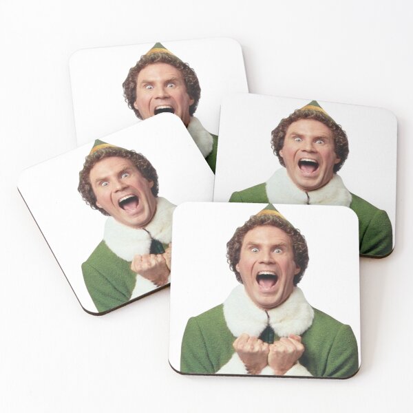 Item preview, Buddy Elf / Christmas Gift / Winter Time / Funny Christmas / Christmas Movie / Buddy the elf face printable / Buddy Elf Movie Buddy Face designed and sold by TeenLake.