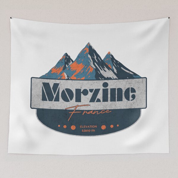 Item preview, Morzine, France, Ski Resort, Mountain Design designed and sold by Wanderful-roads.