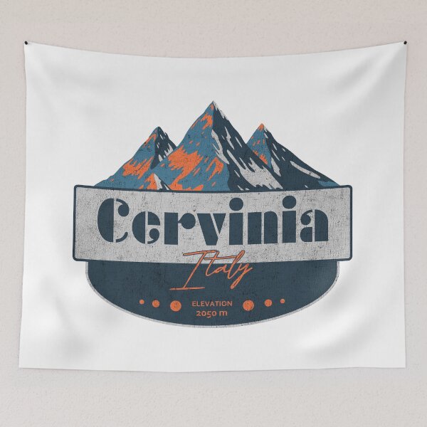 Item preview, Cervinia, Italy, Ski Resort, Mountain Design designed and sold by Wanderful-roads.