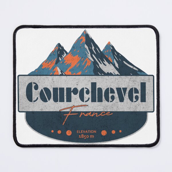 Item preview, Courchevel, France, Ski Resort, Mountain Design designed and sold by Wanderful-roads.