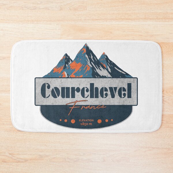 Item preview, Courchevel, France, Ski Resort, Mountain Design designed and sold by Wanderful-roads.