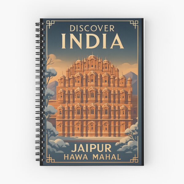 Item preview, Hawa Mahal – Vintage Art Deco Jaipur, India designed and sold by Cosmopolis.