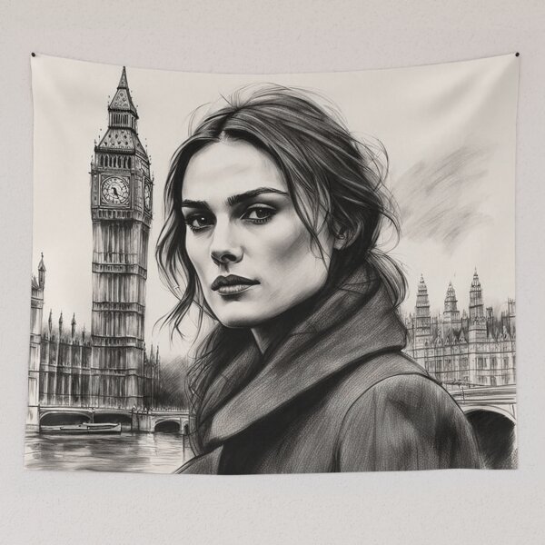 Item preview, Keira Knightley in London designed and sold by JackFreestone.