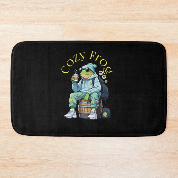Item preview, Cozy Coffee Frog designed and sold by Migiteart.