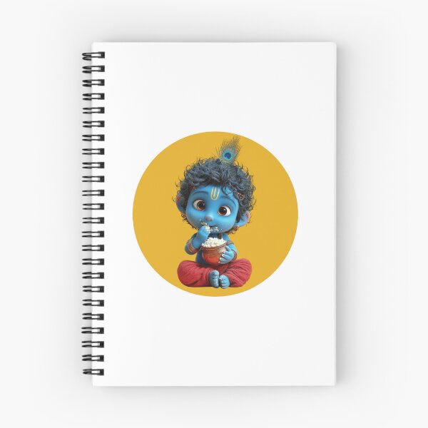 Item preview, Krishna Stickers & Magnets | Cute Bal Krishna Collection designed and sold by krishana07.
