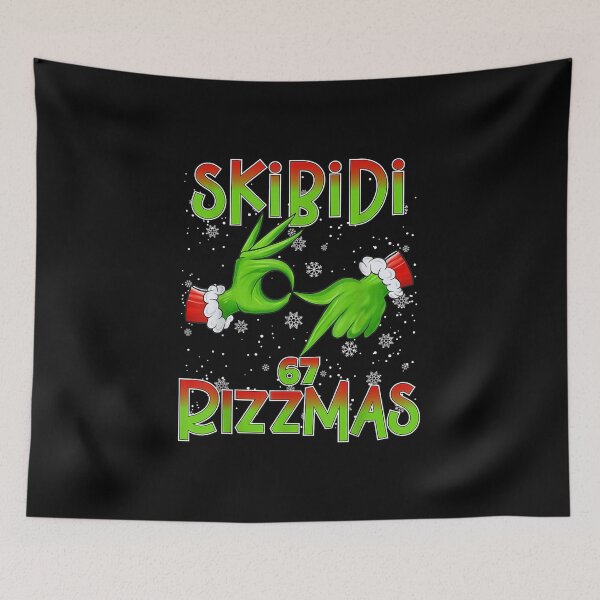 Item preview, 6 7 Christmas Skibidi Rizzmas 67 Meme gen Alpha Slang Xmas designed and sold by Casperhill.