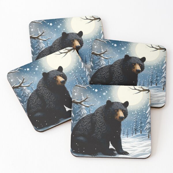 Item preview, Mystical Winter Bear designed and sold by terrydree.