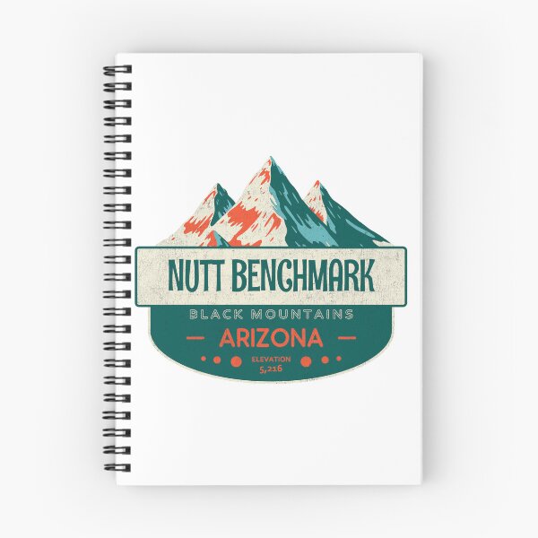 Item preview, Nutt Benchmark, Black Mountains, Arizona, Mountain Design designed and sold by Wanderful-roads.