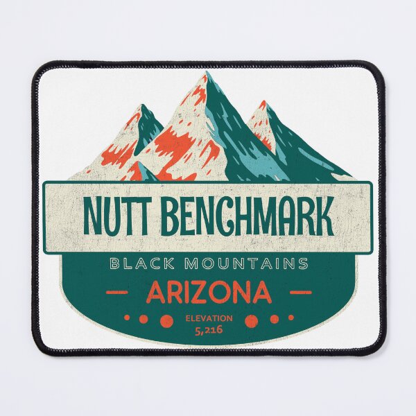 Item preview, Nutt Benchmark, Black Mountains, Arizona, Mountain Design designed and sold by Wanderful-roads.