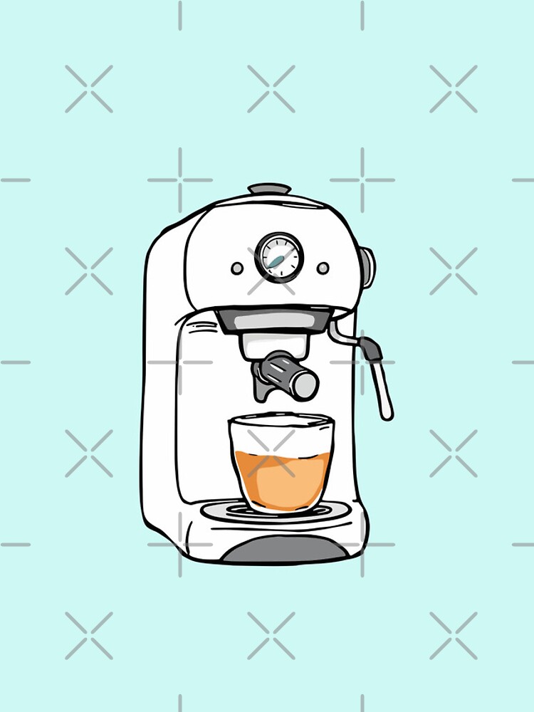 Thumbnail 4 of 4, iPhone Case, Coffee Machine designed and sold by GraphicsClub.