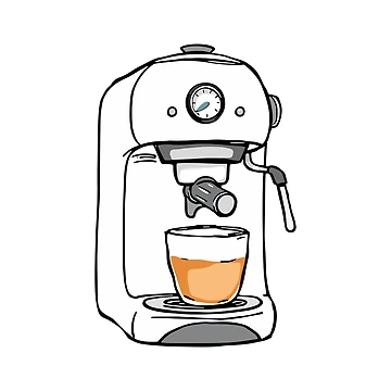 Artwork thumbnail, Coffee Machine by GraphicsClub