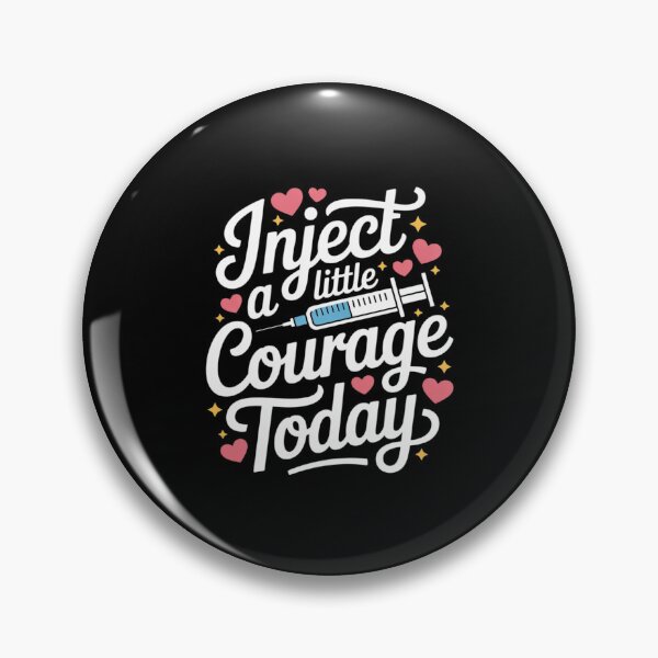 Item preview, Courageous Syringe for Hospital and Clinic Workers designed and sold by petrichorsworld.