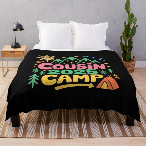 Artikelvorschau, Cousin Camp 2025 Camping Lagerfeuer Sommerferien Familie entworfen und verkauft von petrichorsworld.