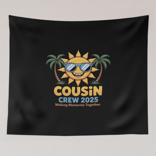 Item preview, Cousin Crew 2025 Making Memories Family Matching Funny designed and sold by KingsLife1994.
