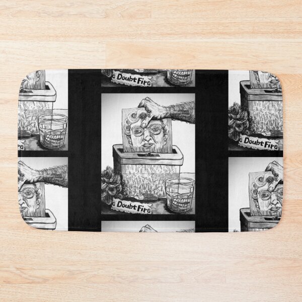 Item preview, Mrs. Doubtfire Parody Art – Dark Humor 90s Movie Illustration designed and sold by from here 2 mars.