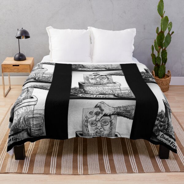 Item preview, Mrs. Doubtfire Parody Art – Dark Humor 90s Movie Illustration designed and sold by from here 2 mars.