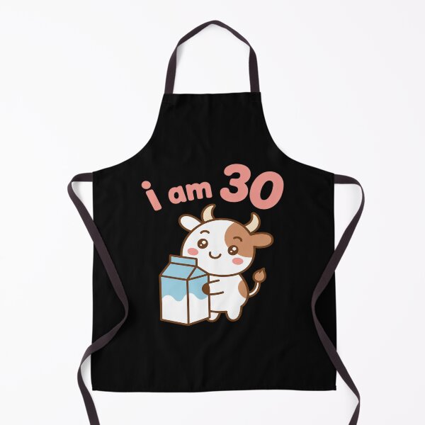 Aperçu de l'œuvre Fête d'anniversaire 30 ans Vache Moo Farm Milk Animal Barnyard Theme créée et vendue par KingsLife1994.