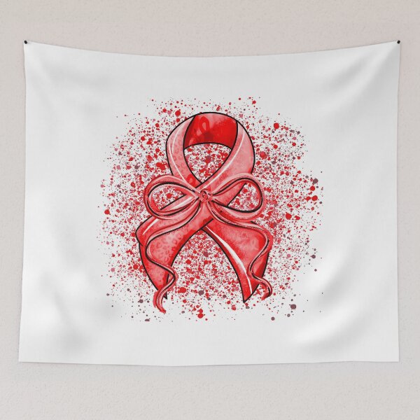 Item preview, Vintage We Support Red Wear 90s October In Quote Month designed and sold by AdelhenLang.