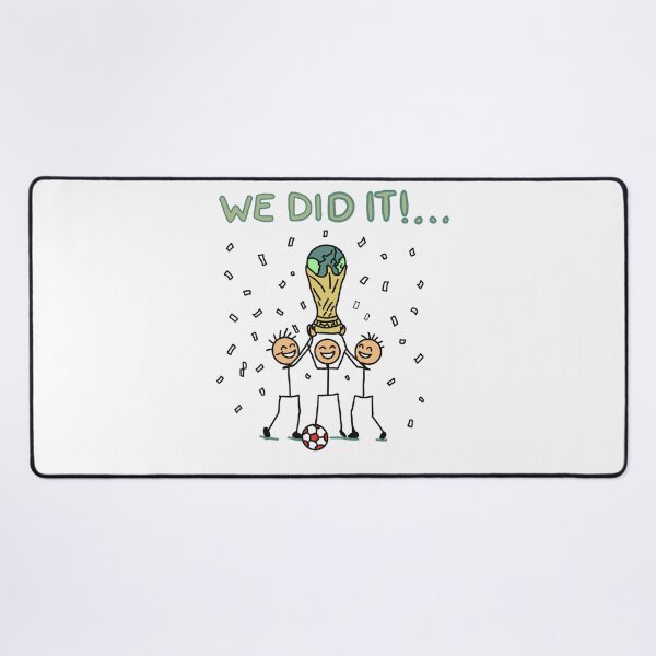Item preview, Funny Soccer Celebration Stick Figure T-Shirt Gift for Football Fans designed and sold by Popstudio85.