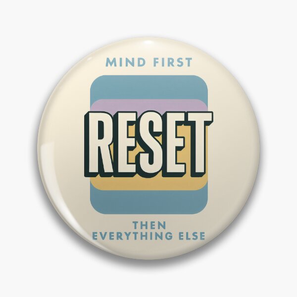 Item preview, Muted Blue and Lavender Layers Behind Centered Mental Wellness Mantra designed and sold by SplashTastic.