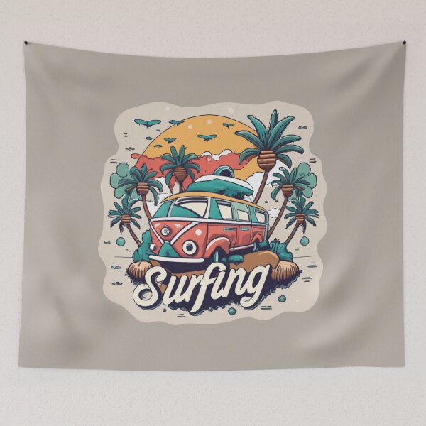 Item preview, Surfing – Ride the Wave designed and sold by FrenchTouch77.