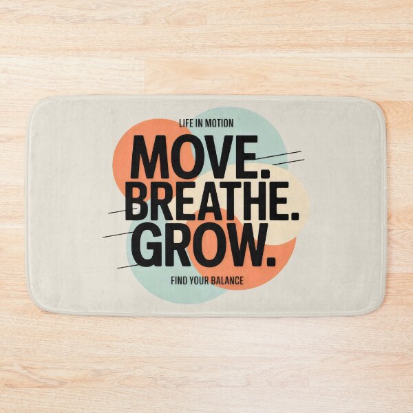 Item preview, Wellness-Focused Layout with Bold Black Text and Soft Orange Circular Elements designed and sold by SplashTastic.