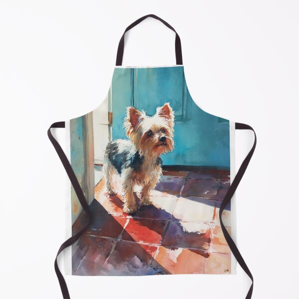 Item preview, Yorkshire Terrier in Doorway designed and sold by laurashawart.