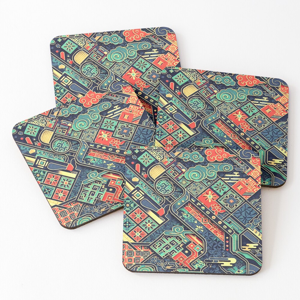 Item preview, Coasters (Set of 4) designed and sold by SoonOne.