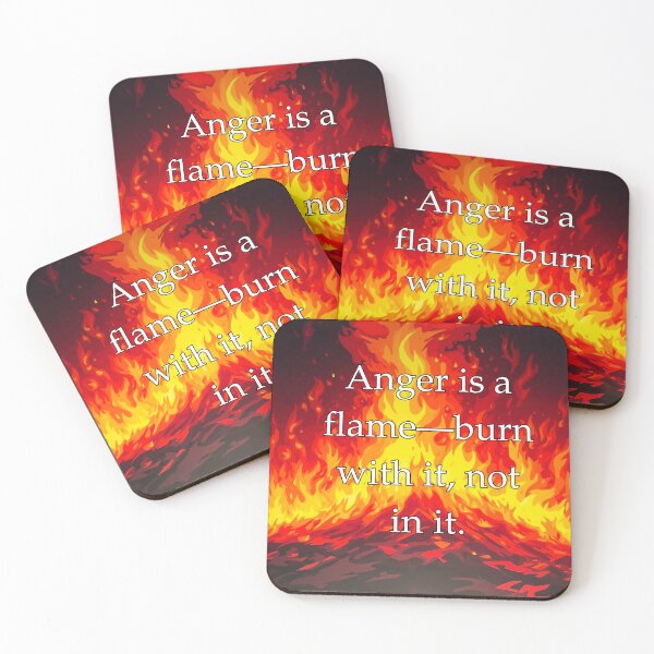Item preview, Anger is a flame—burn with it, not in it. designed and sold by vagar.