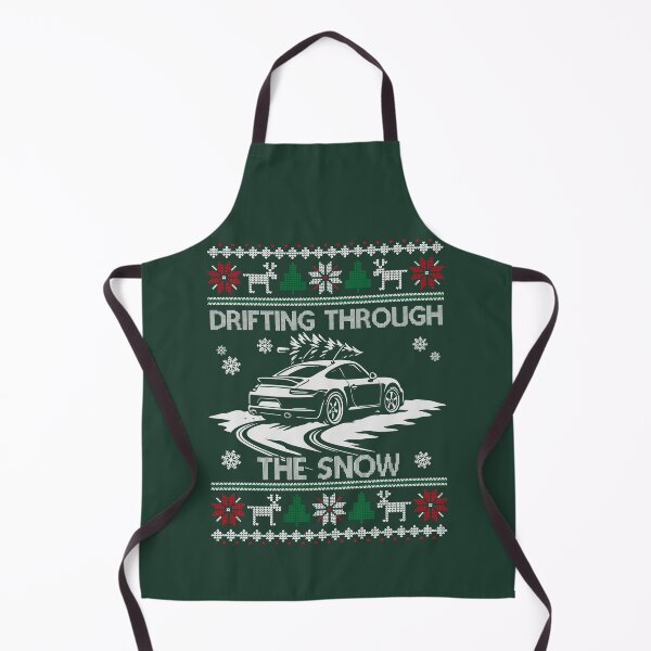 Item preview, Drifting Through the Snow – German Sports Car Drift Ugly Christmas designed and sold by 365CarMods Official.