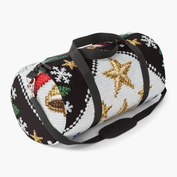 Item preview, Traditional Romanian Christmas Embroidery – Folk Cross-Stitch Holiday Design designed and sold by Maximilianos.
