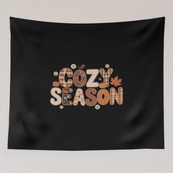 Item preview, Cozy Season Autumn Fall Vibes Halloween Thanksgiving designed and sold by Idarmotar.