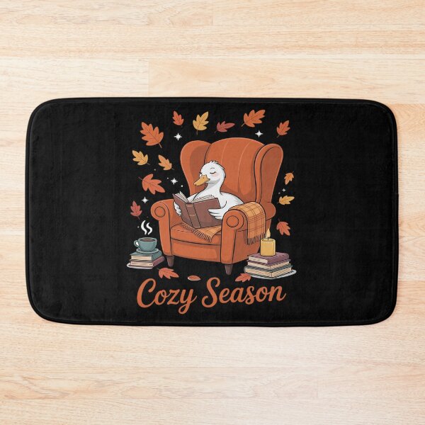 Item preview, Cozy Season Goose Reading Book Fall Reader Autumn Men Women designed and sold by Idarmotar.