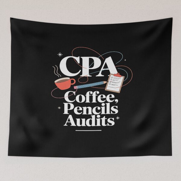 Item preview, CPA Coffee Pencils Audits Certified Public Accountant CPA designed and sold by Idarmotar.