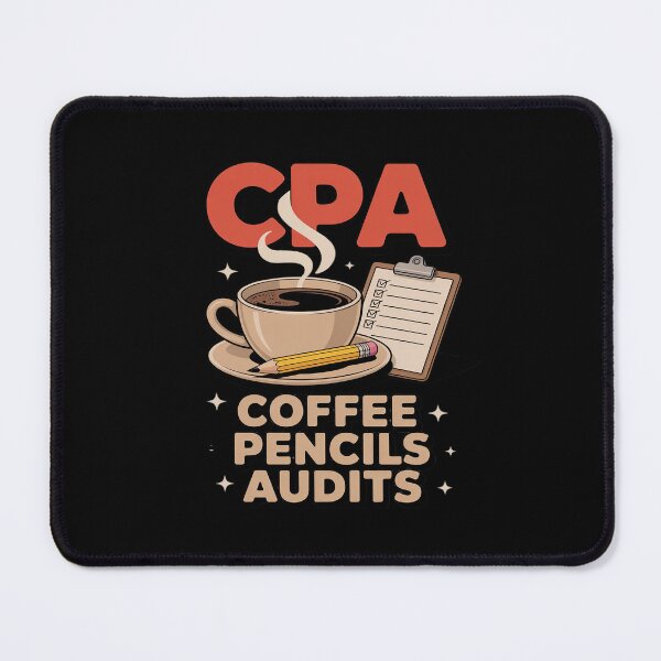 Item preview, CPA Coffee Pencils Audits Certified Public Accountant designed and sold by Idarmotar.