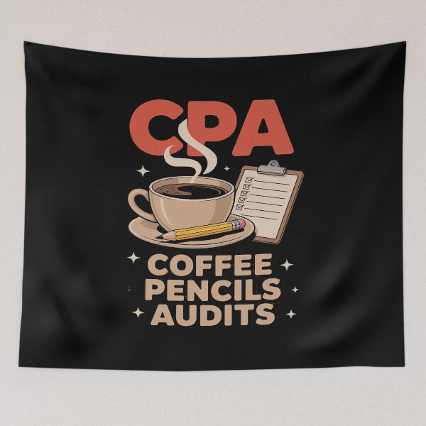 Item preview, CPA Coffee Pencils Audits Certified Public Accountant designed and sold by Idarmotar.