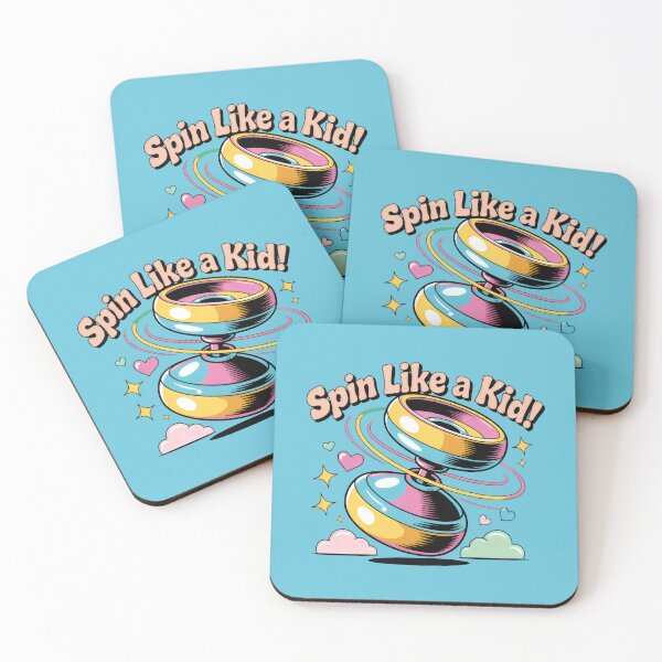 Item preview, Nostalgic Toy Vibe with Swirling Lines and Colorful Heart Details designed and sold by SplashTastic.