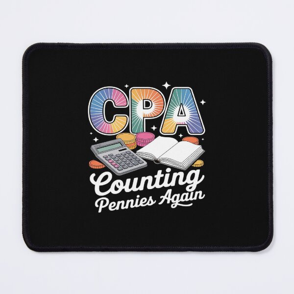 Item preview, CPA Counting Pennies Again Certified Public Accountant designed and sold by Idarmotar.