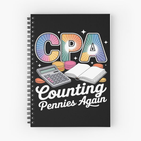 Item preview, CPA Counting Pennies Again Certified Public Accountant designed and sold by Idarmotar.