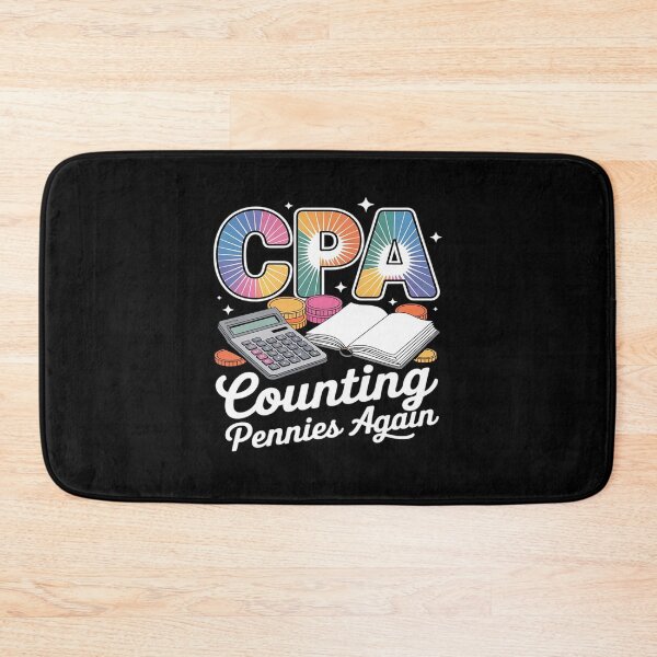 Item preview, CPA Counting Pennies Again Certified Public Accountant designed and sold by Idarmotar.